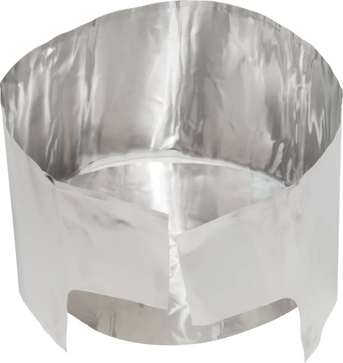 Solid Heat Reflector with Windscreen